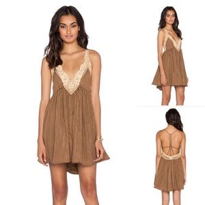 FREE PEOPLE X REVOLVE | Breathless Mini Slip Dress In Martini Dress